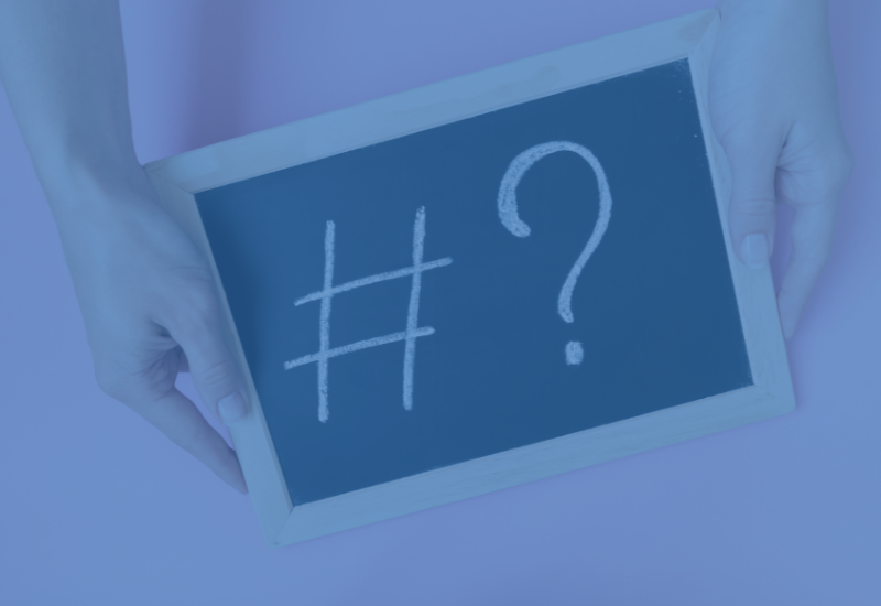 Why do you need hashtags?