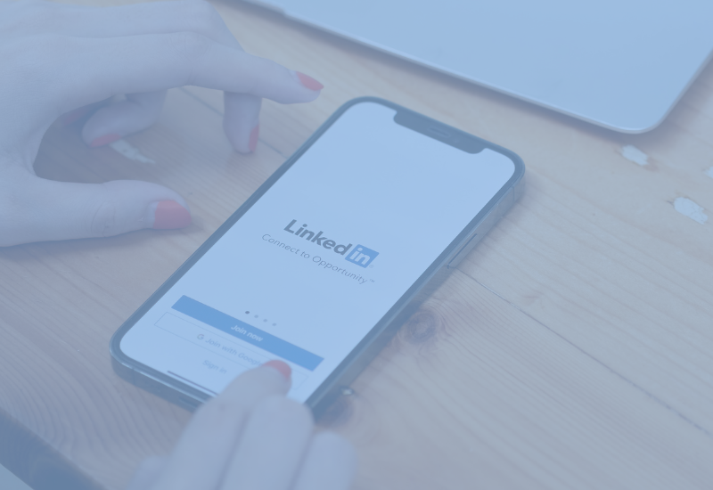 Building a relationship with the client through Linkedin