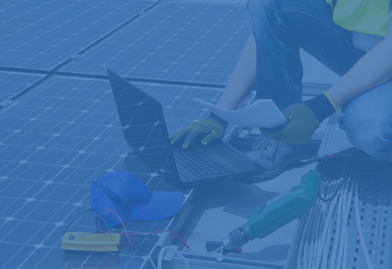 CRM system for photovoltaics