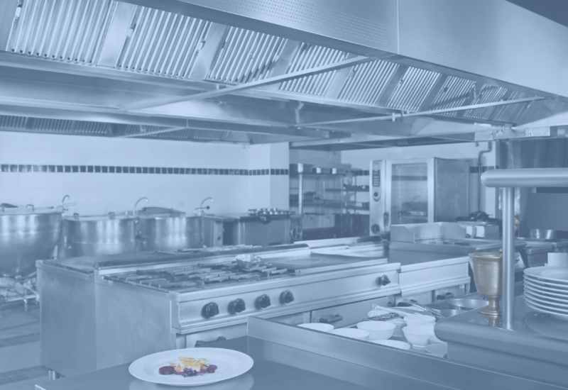 How does the CRM system support the process of selling gastronomic devices?