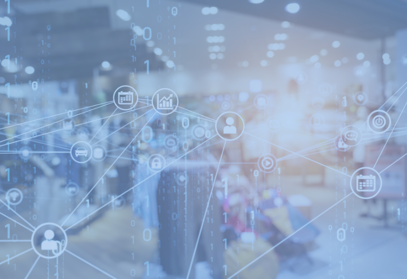 How does CRM support the process of selling services and goods in the IT industry?