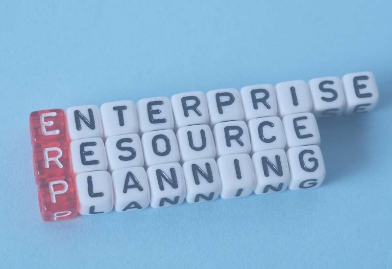 What is associated with the change of the ERP system?