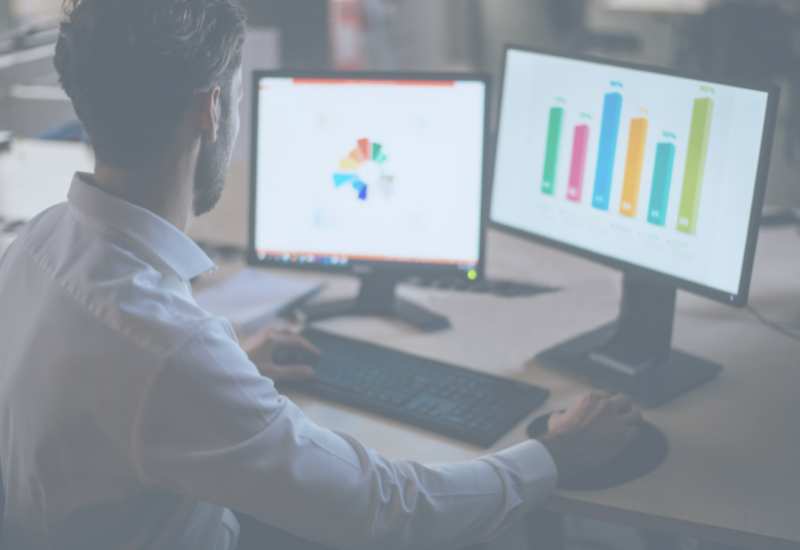 Sales reporting in the CRM system for companies